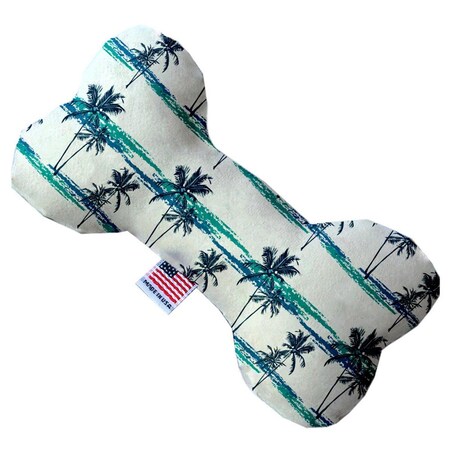 Mirage Pet Products Palm Tree Paradise Canvas Bone Dog Toy 6 in. 1210-CTYBN6